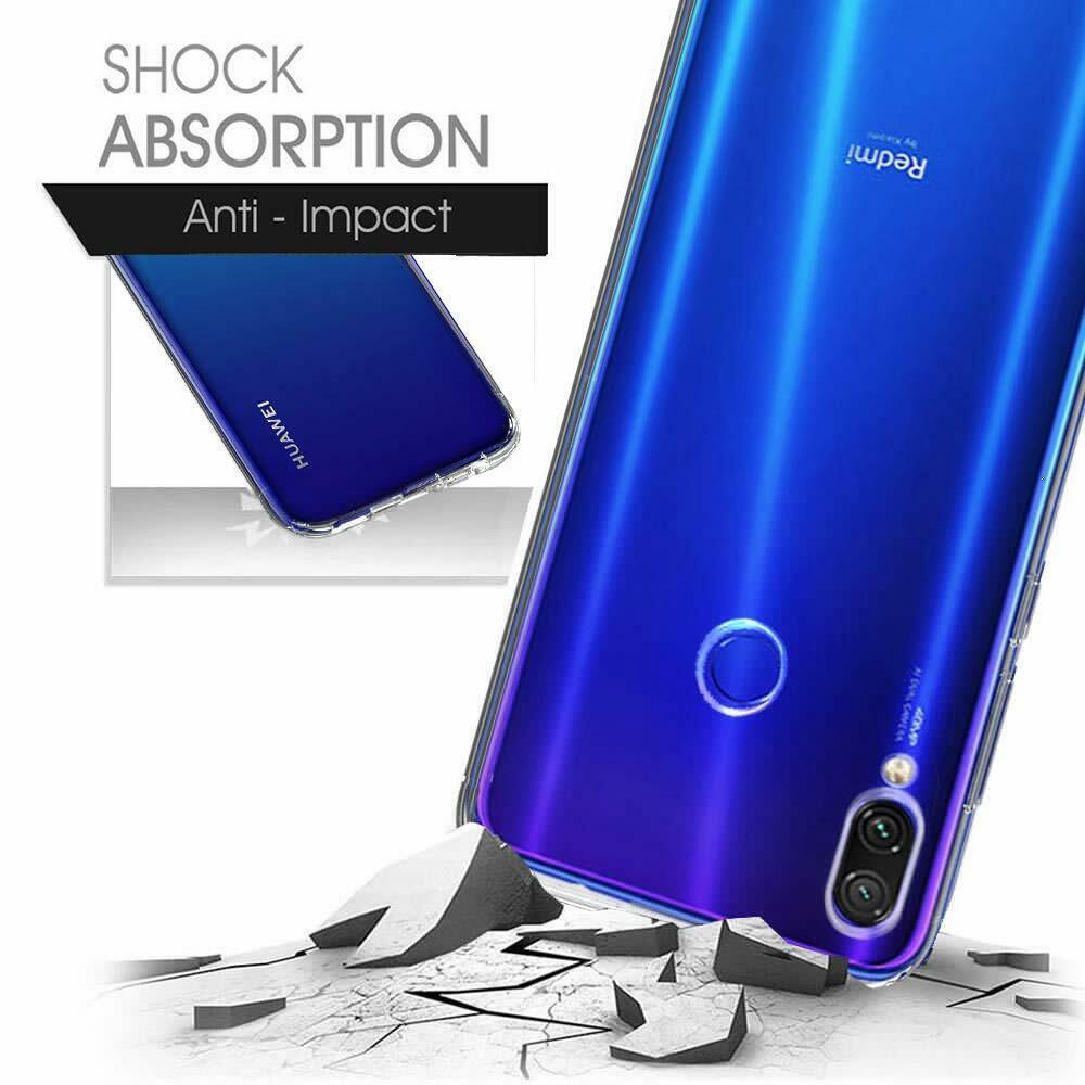 Ốp lưng chống sốc bằng TPU silicon dành cho Xiaomi Redmi Note 8 Pro Note 7 Pro Note 4 Note 4X