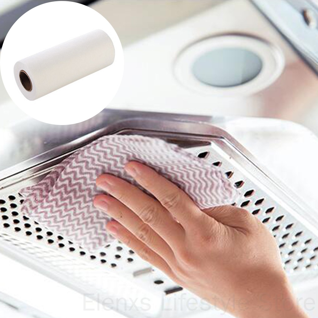 Khăn Lau Chén Dĩa Thấm Dầu Sử Dụng Một Lần Tiện Lợi