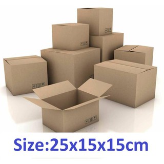 COMBO 25 hộp carton 25x15x15cm