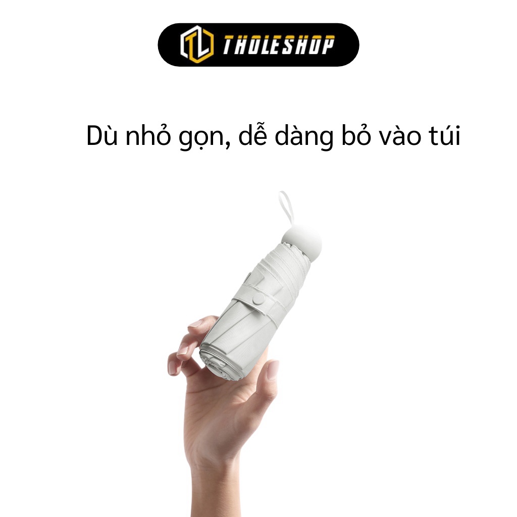 [SGD] Dù Gấp Gọn - Ô Dù Cầm Tay Mini Đi Mưa, Nắng Chống Tia UV Kèm Hộp Tiện Dụng Bỏ Túi 7915