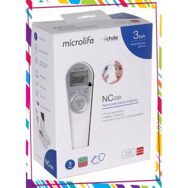 [Hàng Chính Hãng] Nhiệt kế điện tử hồng ngoại NC200