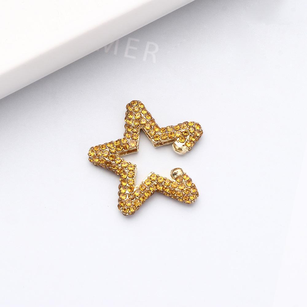 Khuyên Vành Tai Không Xỏ Lỗ Hình Ngôi Sao Thời Trang