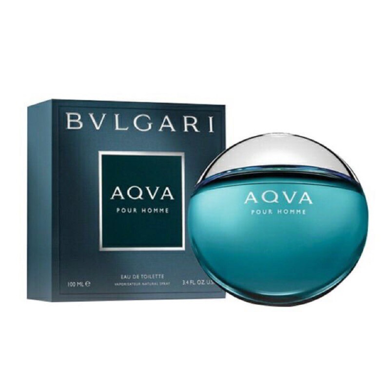 ✅{ yêu thích- Mang hương vị của biển cả } Nước hoa Aqva Pour Homme của hãng Bvlgari 100ml