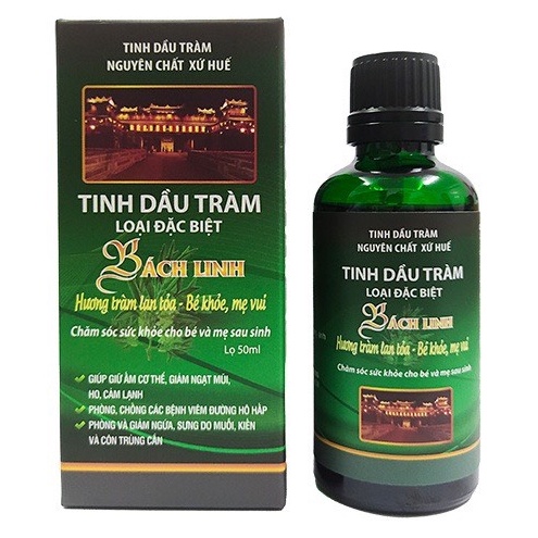 Bách linh tiêu thống tinh dầu tràm cung đình huế loại đặc biệt 50ml