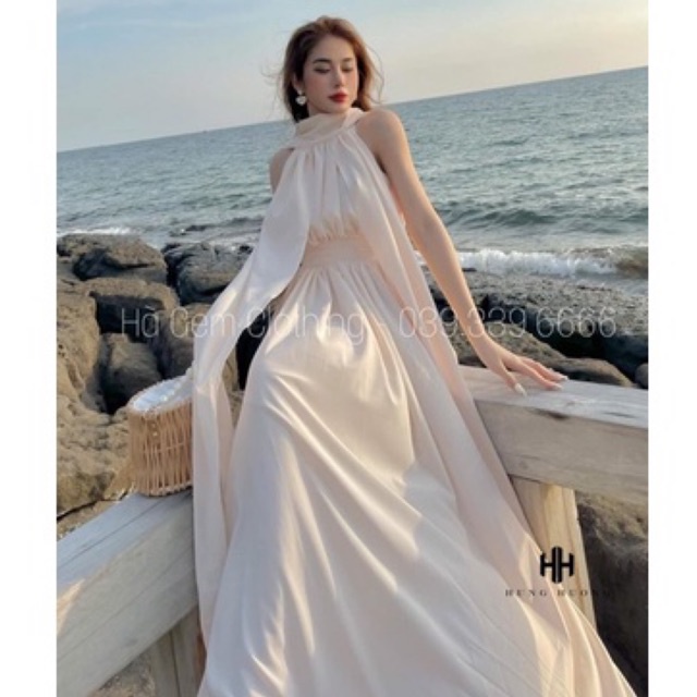 LINI STORE • VÁY MAXI YẾM LỤA TƠ CAO CẤP HÀ GEM - HÀNG TK SIÊU NHẸ CỰC CHUẨN DÁNG