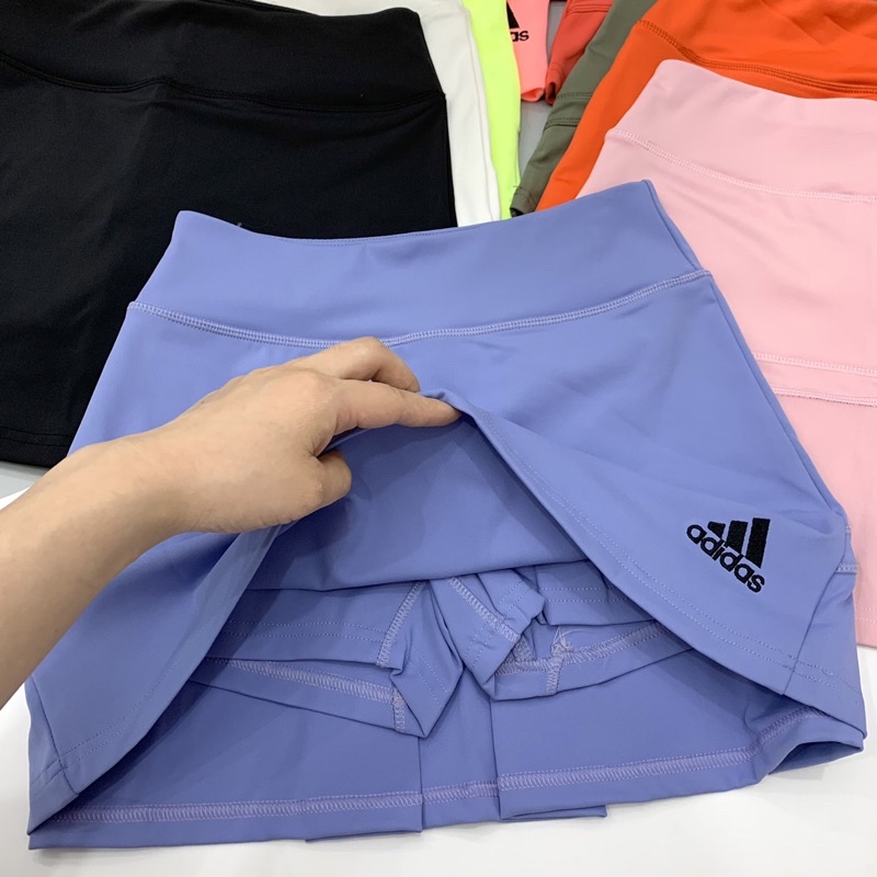 CHÂN VÁY TENNIS CAO CẤP, VẢI THUN 2 LỚP, VÁY THỂ THAO NỮ (DAS)