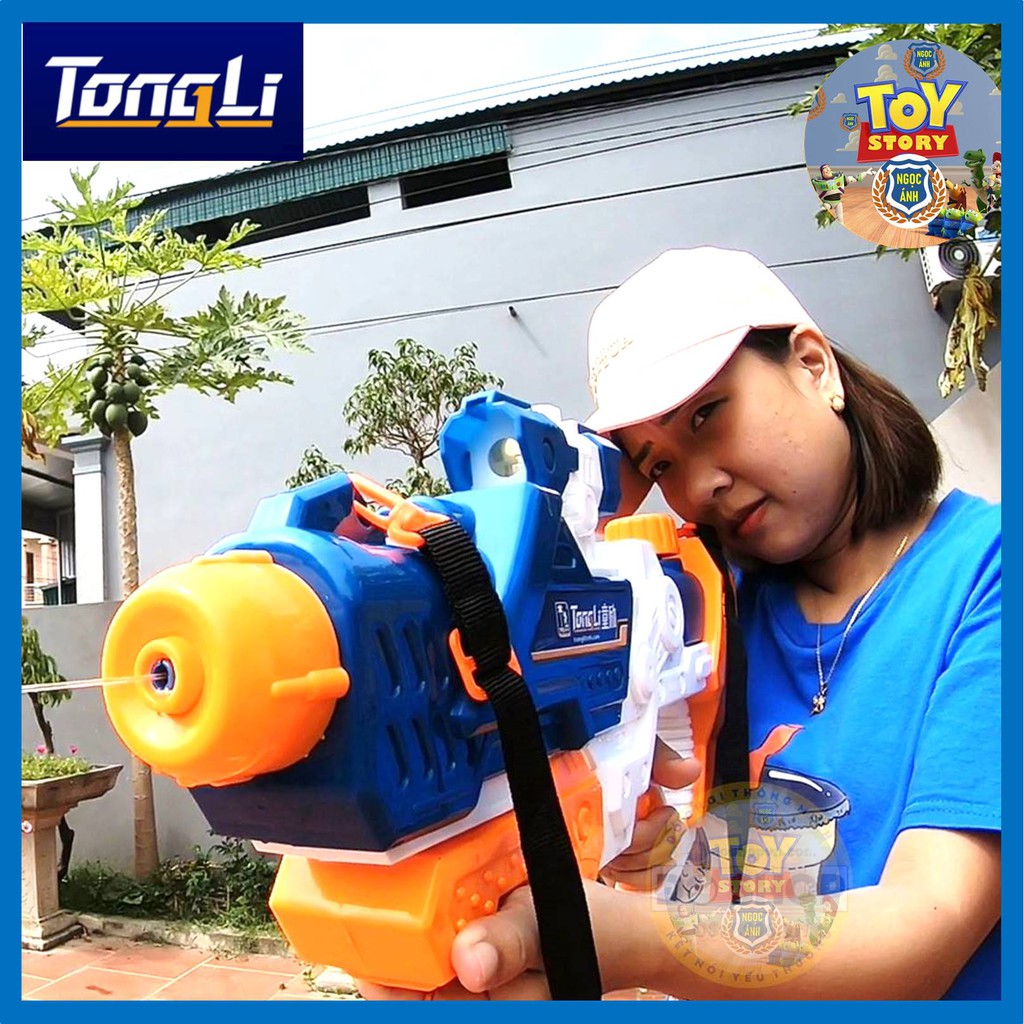 Đồ Chơi Súng Nước Cao Cấp Tongli TL25 Áp Lực Cực Lớn Dành Cho Bé