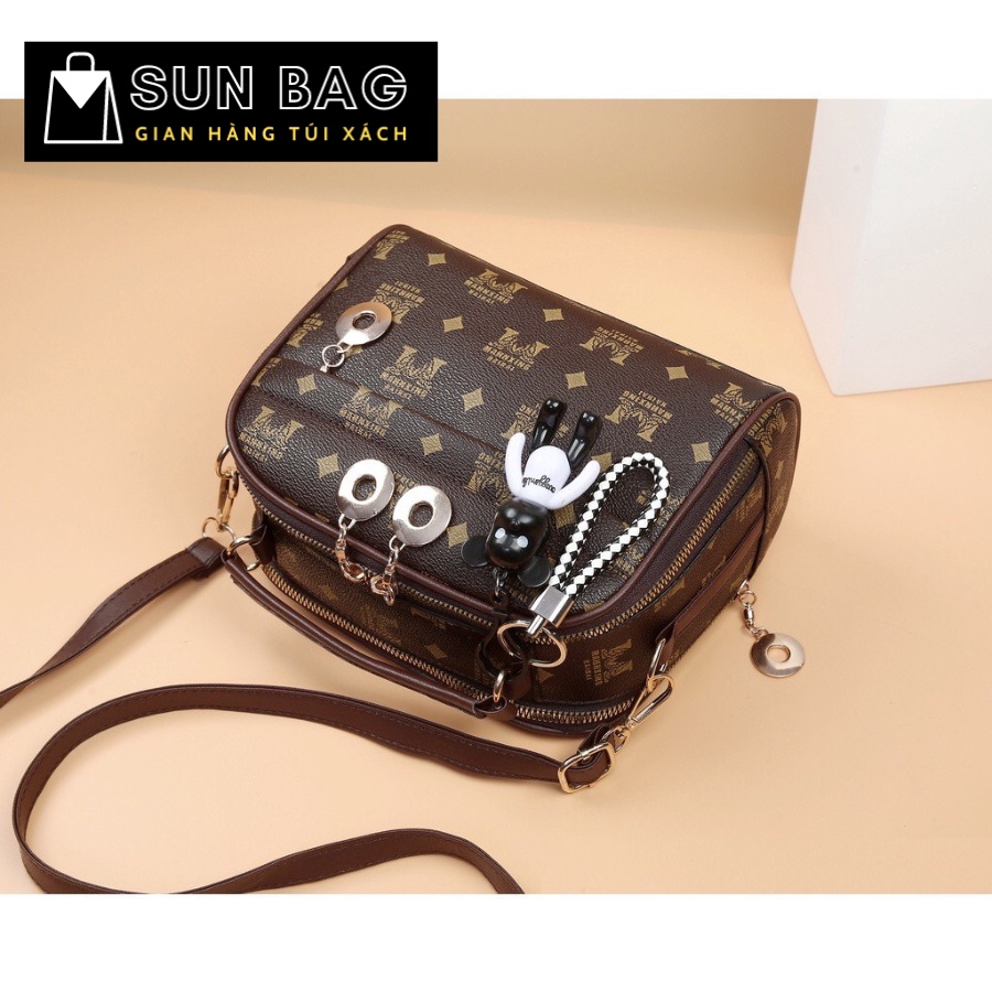 Túi xách nữ đeo chéo, đeo vai, túi cnk đi chơi, đi học, da đẹp, thời trang cao cấp size 20cm SB189