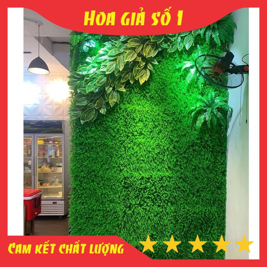 Cỏ Tai Chuột, thảm cỏ nhân tạo, nhựa giả size 60*40cm, decor, trang trí tường nhà, văn phòng, nhà hàng, sự kiện