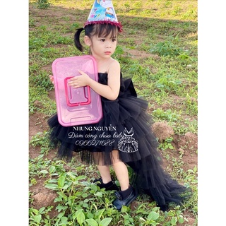  Váy CC Phượng Hoàng Đầm Công Chúa Cho Bé Gái Cao Cấp tặng Kèm Cài Đầu Cute