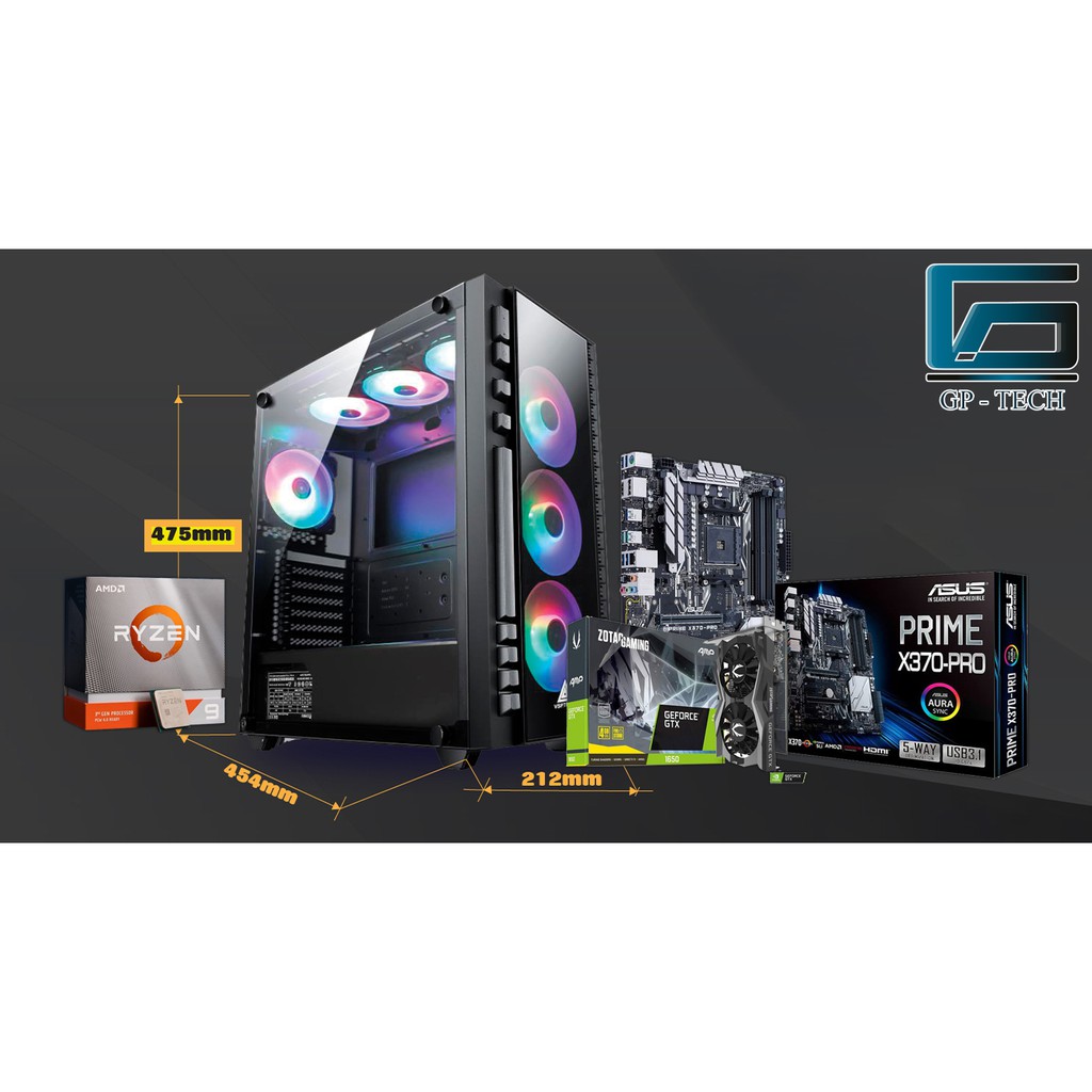 AMD RYZEN 9 3900X / X370 PRO / RAM 16GB BUS 2666 | BigBuy360 - bigbuy360.vn