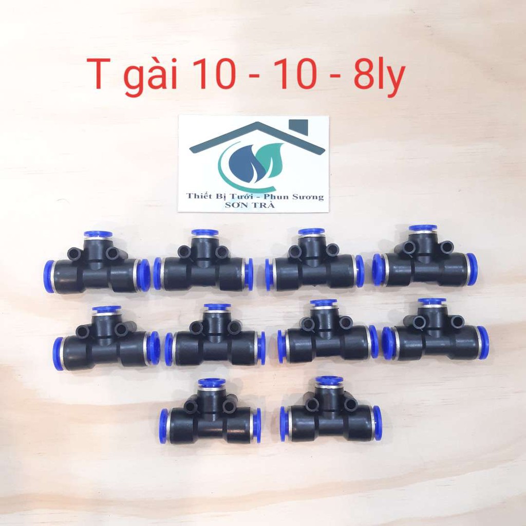 Đầu nối chữ T giảm PEG 12-12-8; 10-10-8; 8-8-6