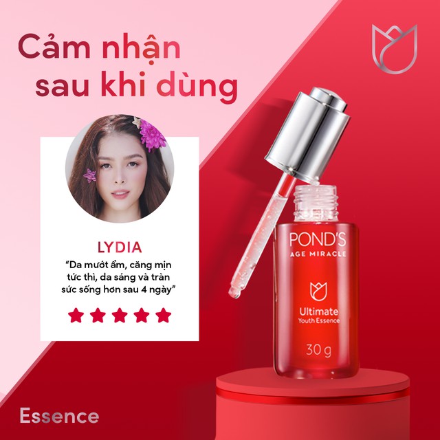 Kem dưỡng ẩm Dưỡng chất ngăn ngừa lão hóa chuyên sâu Pond's Age Miracle Youth Essence 30g