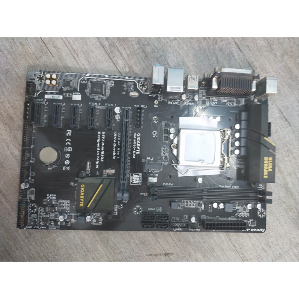 Combo main đào btc h110+ chip+ ram 4gb chuẩn nhất của đào 6 cổng cắm