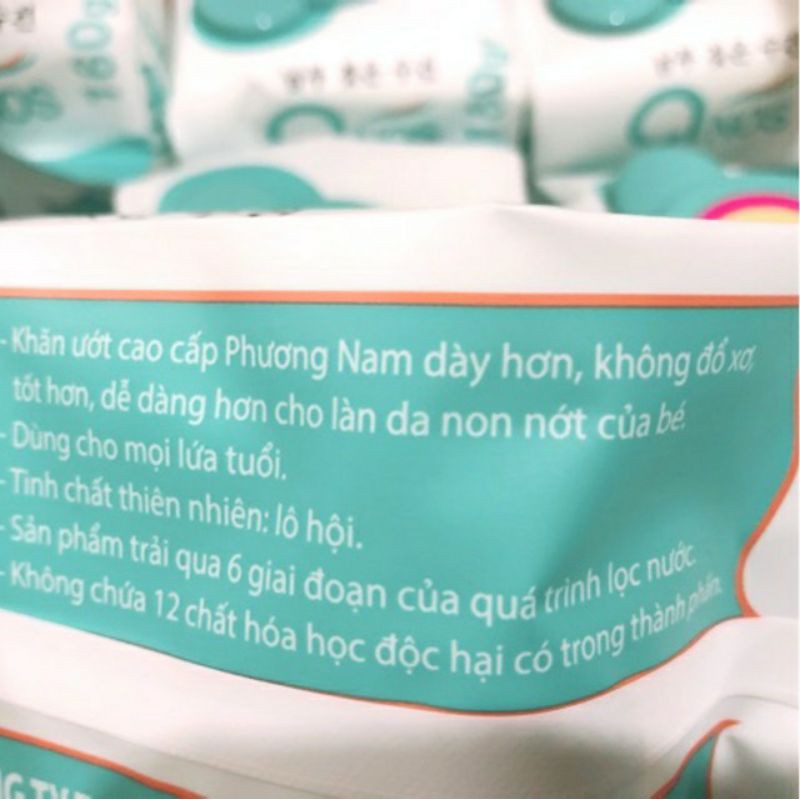 ✅ Khăn Giấy Ướt Hình Em Bé Anos(160 gr)