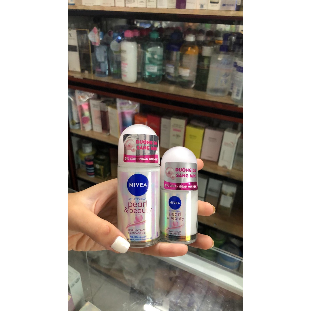 Lăn Khử Mùi Nivea Dưỡng Da Sáng Mịn Pearl & Beauty 48H Bestmypham