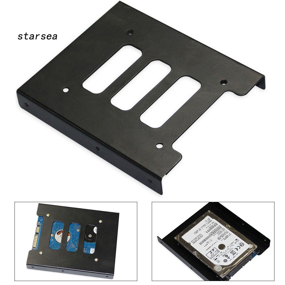 STSE_Metal 2.5 inch to 3.5 inch Hard Drive Bracket SSD Solid State Disk Caddy Tray | BigBuy360 - bigbuy360.vn