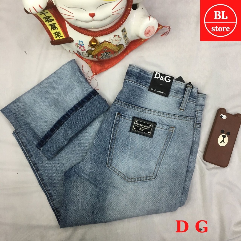 Quần jean nam ống suông trơn LEVI, bò nam dáng form rộng thoải mái phong cách