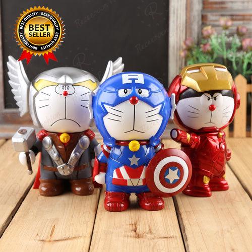 Mô hình Doraemon đóng giả người sắt độc đáo
