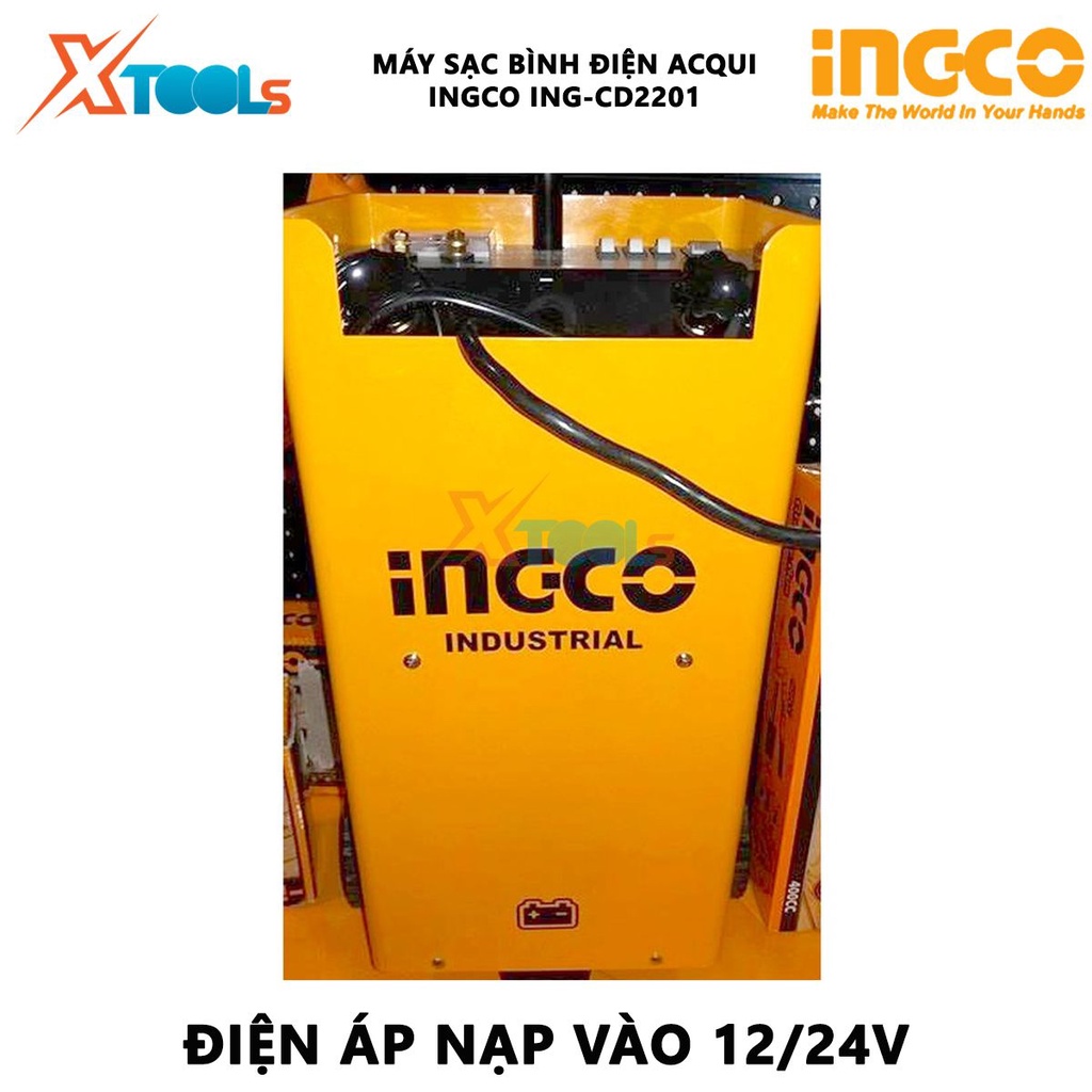 Máy sạc bình điện ắc quy INGCO ING-CD2201