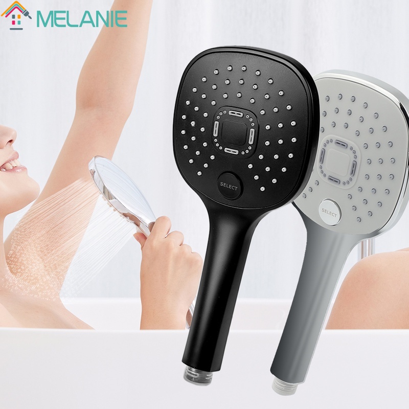 3 Mode Functions Adjustable High Pressure Water Saving Handheld Shower Head / Replacement Powerful Rain Shower Spray