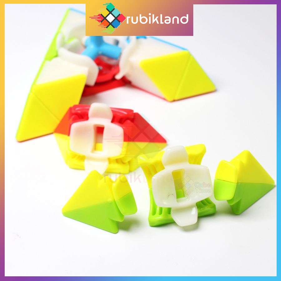 Rubik Biến Thể Fanxin Master Pyraminx 4x4 Pyramind 4 Tầng Rubic Tam Giác Đồ Chơi Trí Tuệ Trẻ Em