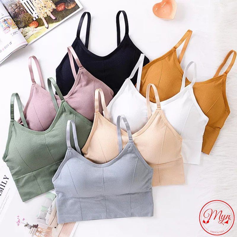 ÁO BRA DÁNG CROPTOP THUN GÂN ĐA NĂNG MÃ MỚI SANG CHẢNH | BigBuy360 - bigbuy360.vn