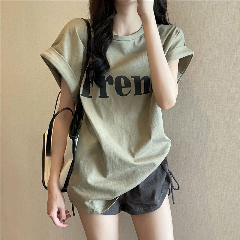 Áo Thun Nữ NgắN Tay DáNg RộNg ThờI Trang Cho Nữ Áo phông Nữ NZ-TX-287