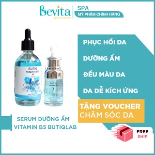 Serum dưỡng ẩm cho da nhạy cảm, da nhiễm corticoid Butiqlab Vitamin B5 - Bevita