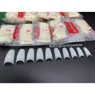 Tip đầu móng nối 500 cái- 10 size