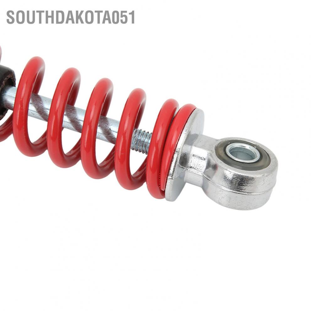 Southdakota051 250mm/9.8in Motorcycle Shock Absorber with Red Spring Universal for 50cc‑125cc Dirt Pit Bike ATV Go Kart