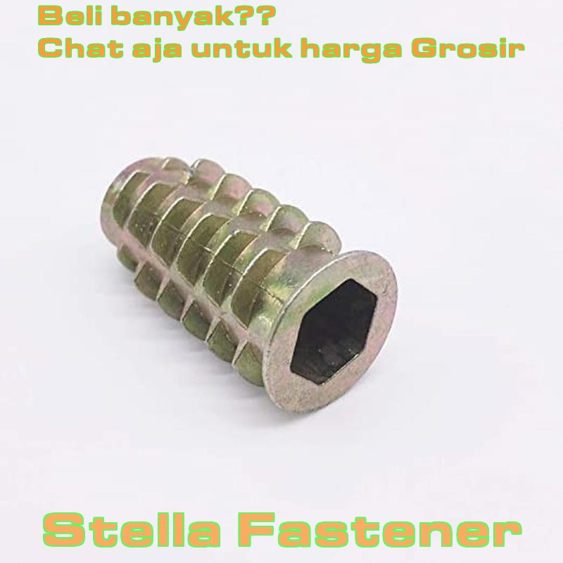 Set 4 Đai Ốc M6x20 Hình Quả Dứa Chuyên Dụng Cho Loa Gỗ Bán Buôn Bu Lông