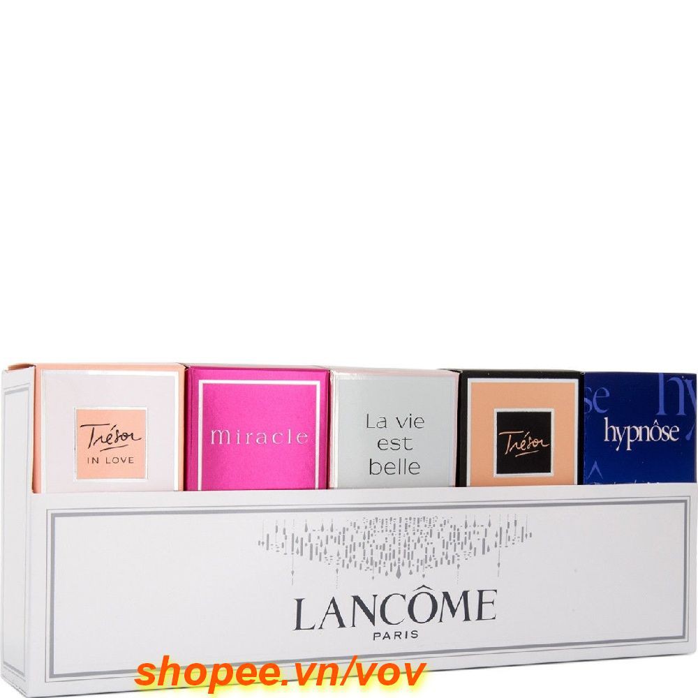 Bộ 05 Chai Nước Hoa Nữ Lancome Mini chính hãng