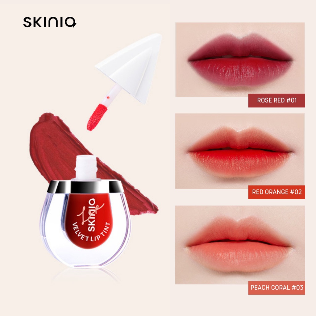 Son Kem siêu mềm mịn Skinia Velvet Lip Tint 5ml