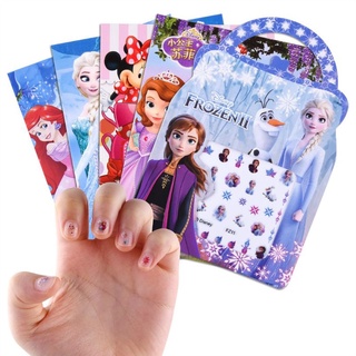 Sét sticker dán móng tay 3D nhiều mẫu mới cho bé