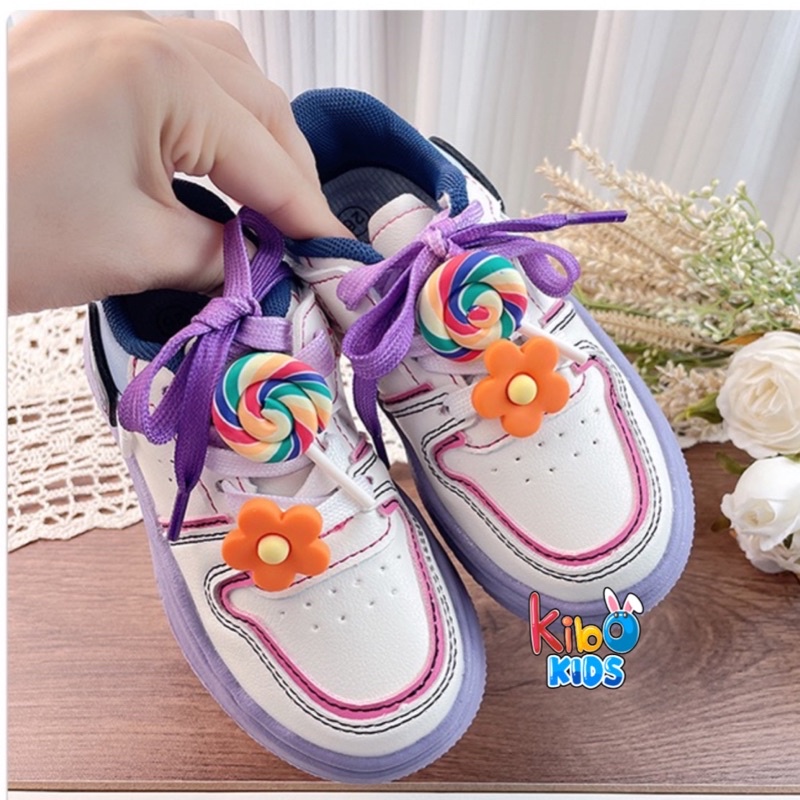 Giày thể thao đế mềm đáng yêu cho bé trai và bé gái TT493