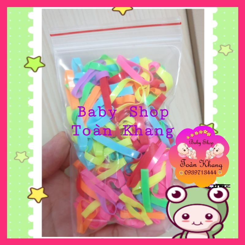 THUN THÁI CỘT TÓC NHIỀU MÀU SIÊU DAI CAO CẤP