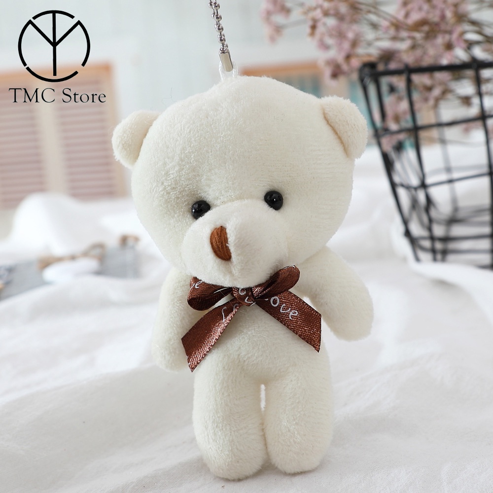 Gấu bông teddy, trang trí balo dễ thương T03 - TMC Store - Móc khóa và làm quà tặng.