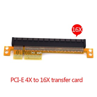 Connector Pci Express High Capacitive Pci-E 4X To 16X Riser Card
