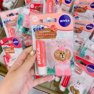 SON DƯỠNG NIVEA PEACH SHINE - MÙI ĐÀO + MÀU HỒNG ĐÀO