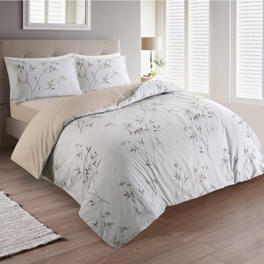 Bộ chăn ga áo gối Cotton Jean Perry Montana 1m6x2m 1m8x2m +30cm D4