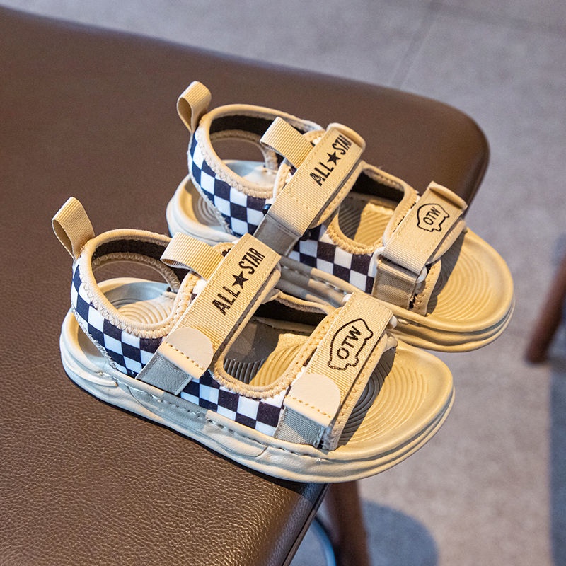 Sandal Thiết Kế Mới Năng Động Thời Trang Dành Cho Bé Trai Từ 6-12 Tuổi