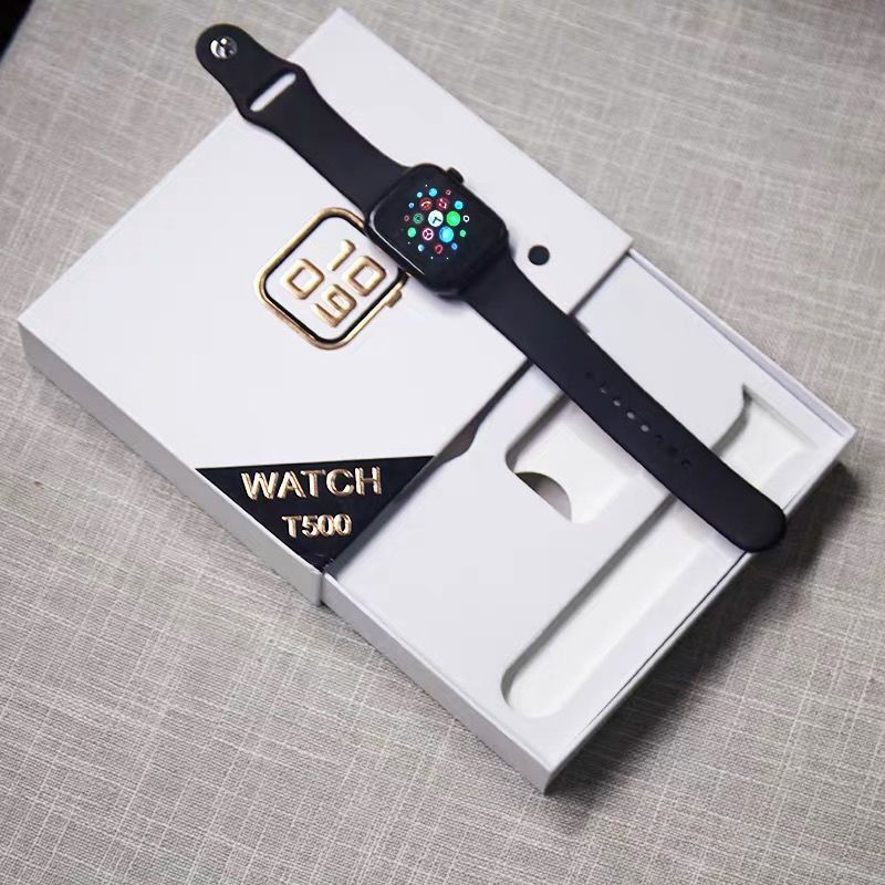 Đồng hồ đeo tay thông minh Vitog T500 5 44mm bluetooth theo dõi nhịp tim dành cho Android Apple PK IWO Max