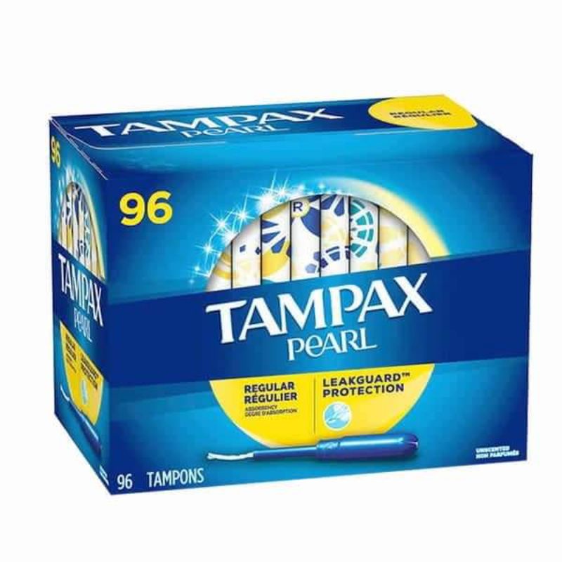 Tampon Tampax Pearl - Băng Vệ Sinh Dạng Ống Đủ Size ( Ống Lẻ)