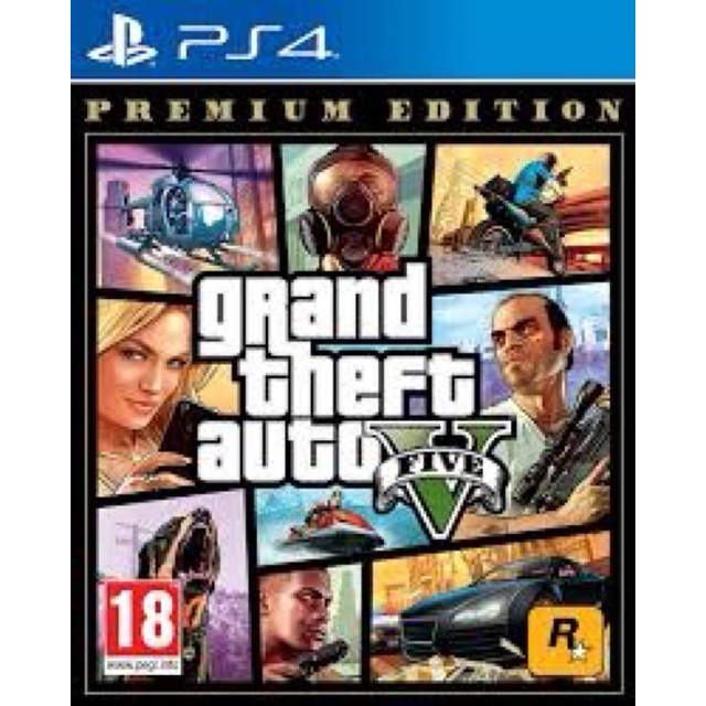 Đĩa game ps4: Grand Theft Auto V