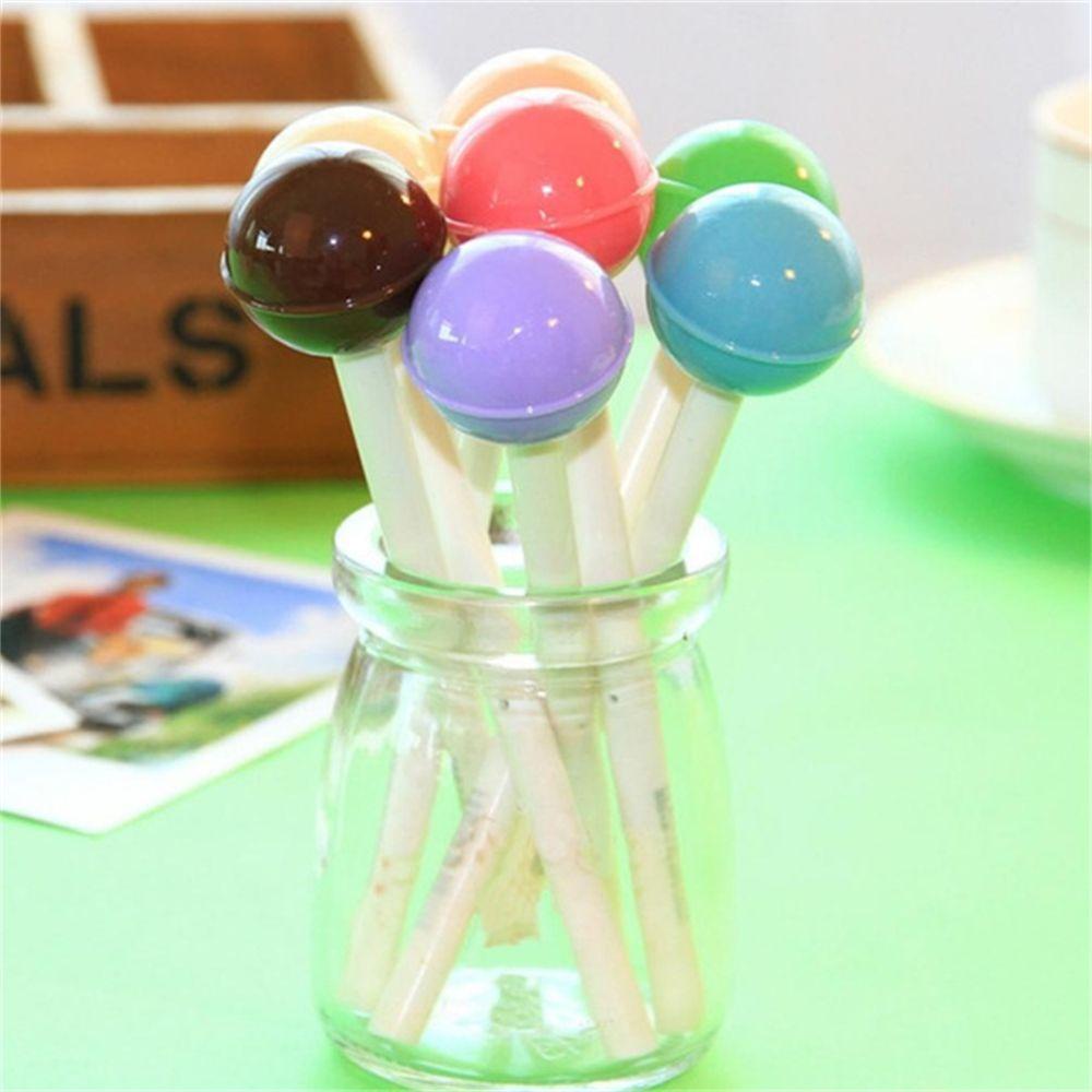 PEWANY Bút Mực Gel Hình Kẹo Mút Dễ Thương Cho Học Sinh