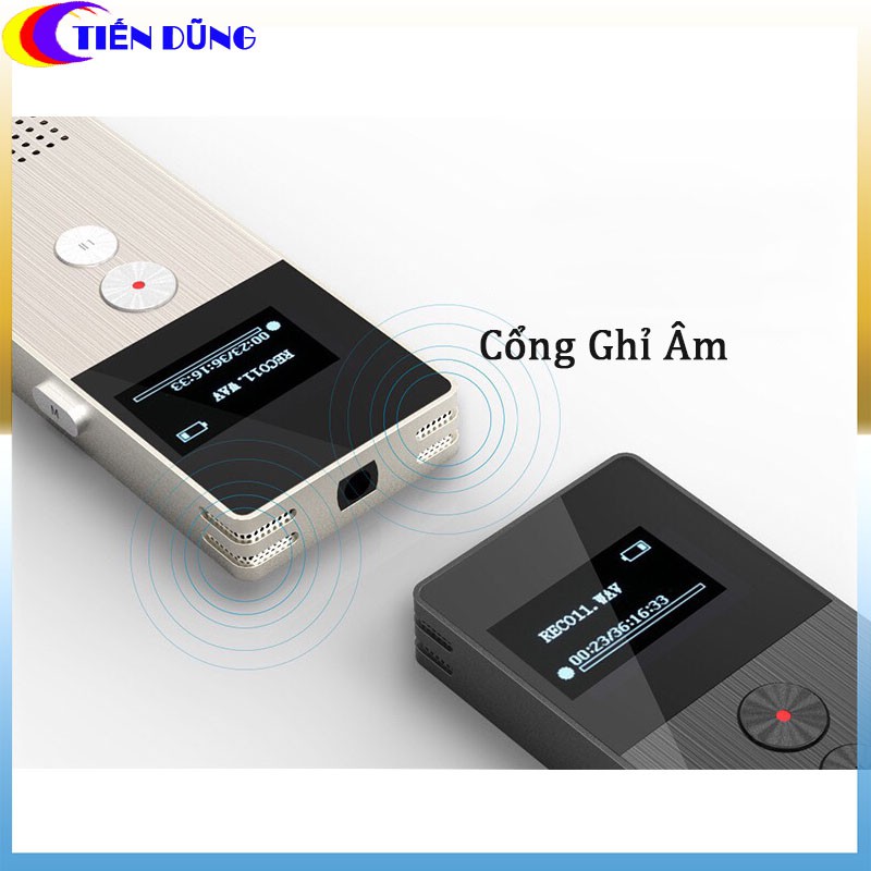 Máy ghi âm remax rp1 tích hợp dung lương 8Gb- máy remax rp1 hàng chính hãng