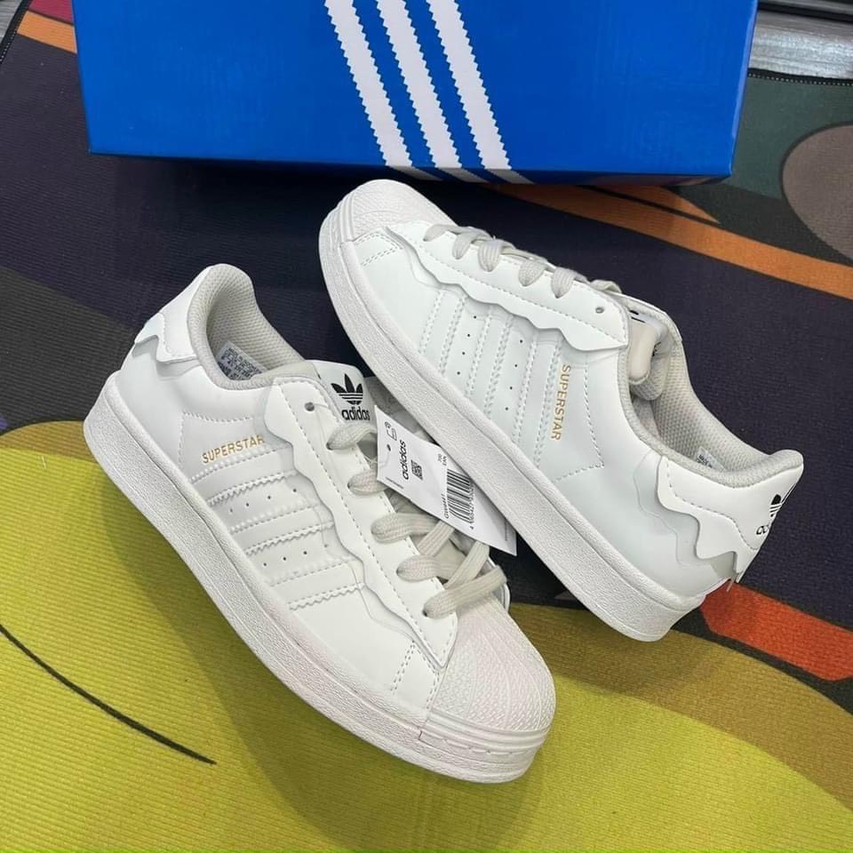 Giày Adidas Superstar Das Sò,Superstar Das Sò Màu Hồng Kem Màu Trắng Hot Trend 2022