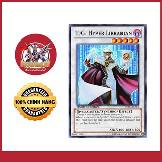 [Thẻ Bài Yugioh Chính Hãng] T.G. Hyper Librarian