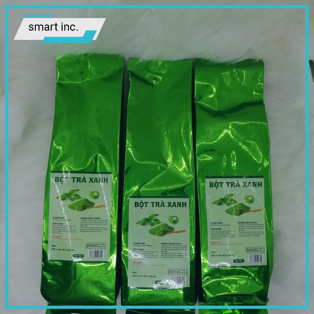 Bột Trà Xanh Thái Nguyên Thơm Xanh Nguyên Chất Matcha Làm Đẹp Giảm Cân Phụ Nữ Làm Bánh Kem Rau Câu Trà Sữa